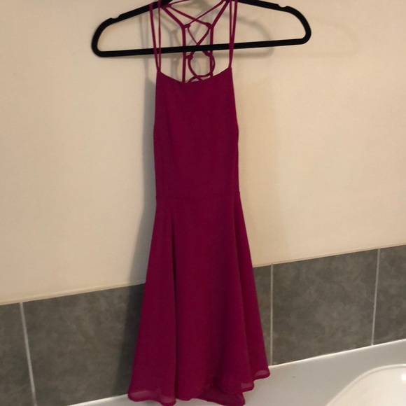 Lace up back dress - Picture 4 of 4